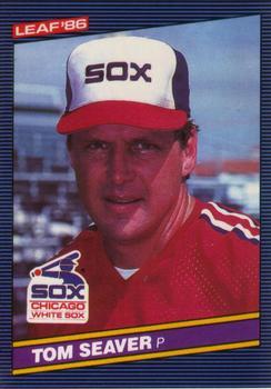 #234 Tom Seaver - Chicago White Sox - 1986 Leaf Baseball