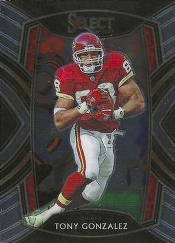 #234 Tony Gonzalez - Kansas City Chiefs - 2020 Panini Select Football