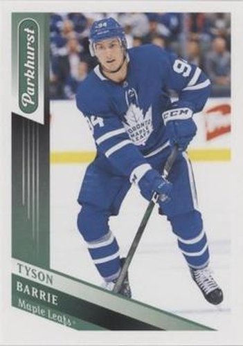 #234 Tyson Barrie - Toronto Maple Leafs - 2019-20 Parkhurst Hockey