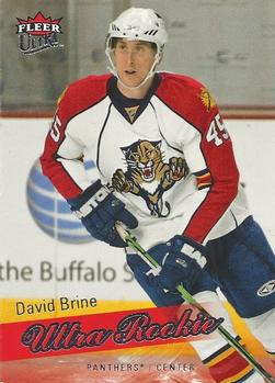 #234 David Brine - Florida Panthers - 2008-09 Ultra Hockey