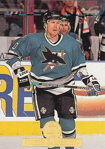#234 Johan Garpenlov - San Jose Sharks - 1994-95 Leaf Hockey