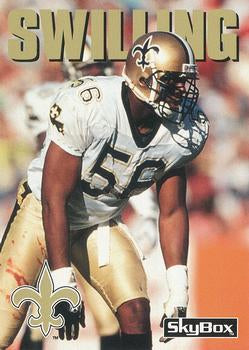 #234 Pat Swilling - New Orleans Saints - 1992 SkyBox Impact Football