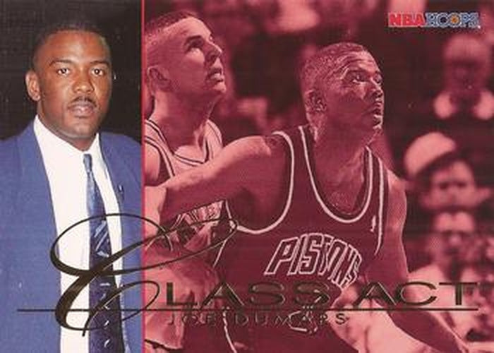 #234 Joe Dumars - Detroit Pistons - 1995-96 Hoops Basketball