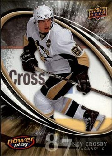 #234 Sidney Crosby - Pittsburgh Penguins - 2008-09 Upper Deck Power Play Box Set Hockey