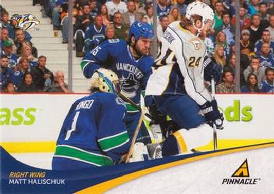 #234 Matt Halischuk - Nashville Predators - 2011-12 Panini Pinnacle Hockey