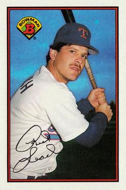 #234 Rick Leach - Texas Rangers - 1989 Bowman Baseball