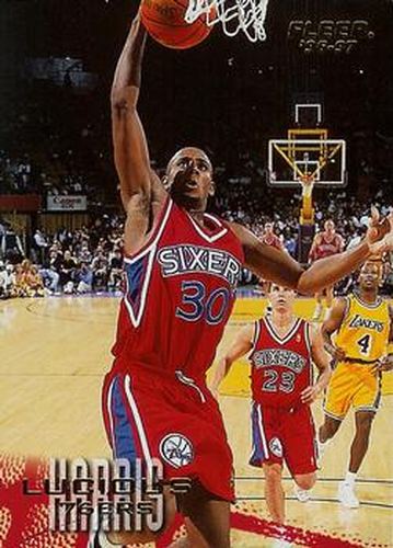 #234 Lucious Harris - Philadelphia 76ers - 1996-97 Fleer Basketball