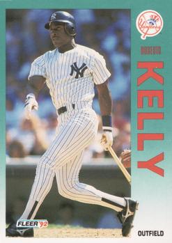 #234 Roberto Kelly - New York Yankees - 1992 Fleer Baseball