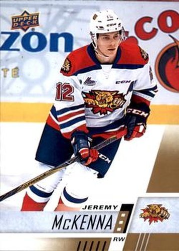 #234 Jeremy McKenna - Moncton Wildcats - 2017-18 Upper Deck CHL Hockey
