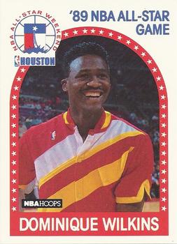 #234 Dominique Wilkins - Atlanta Hawks - 1989-90 Hoops Basketball