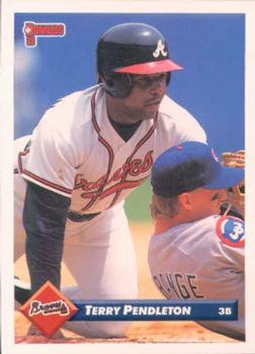 #234 Terry Pendleton - Atlanta Braves - 1993 Donruss Baseball