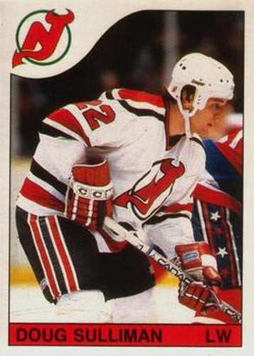 #234 Doug Sulliman - New Jersey Devils - 1985-86 O-Pee-Chee Hockey