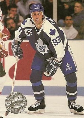 #234 Doug Gilmour - Toronto Maple Leafs - 1991-92 Pro Set Platinum Hockey