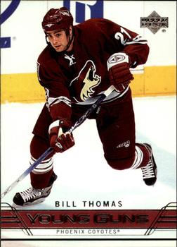 #234 Bill Thomas - Phoenix Coyotes - 2006-07 Upper Deck Hockey