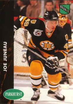 #234 Joe Juneau - Boston Bruins - 1991-92 Parkhurst Hockey