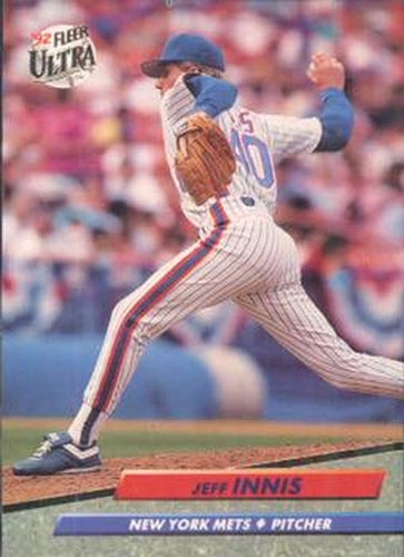 #234 Jeff Innis - New York Mets - 1992 Ultra Baseball