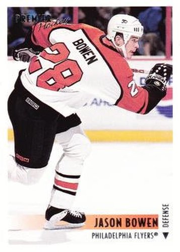 #234 Jason Bowen - Philadelphia Flyers - 1994-95 O-Pee-Chee Premier Hockey