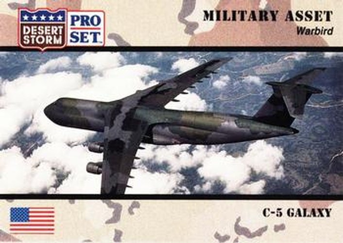 #234 C-5 Galaxy - 1991 Pro Set Desert Storm