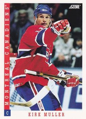 #234 Kirk Muller - Montreal Canadiens - 1993-94 Score Canadian Hockey