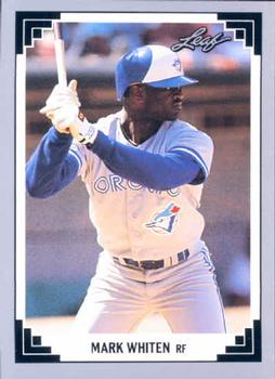 #234 Mark Whiten - Toronto Blue Jays - 1991 Leaf Baseball