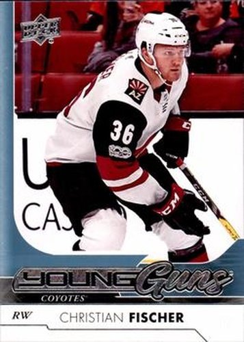 #234 Christian Fischer - Arizona Coyotes - 2017-18 Upper Deck Hockey