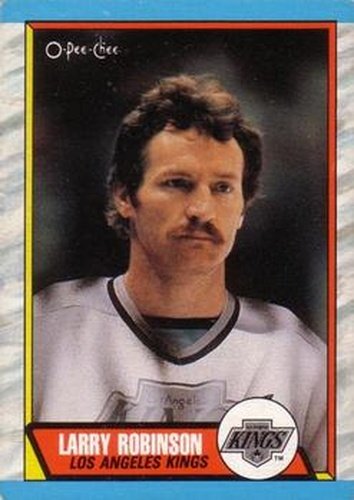#235 Larry Robinson - Los Angeles Kings - 1989-90 O-Pee-Chee Hockey