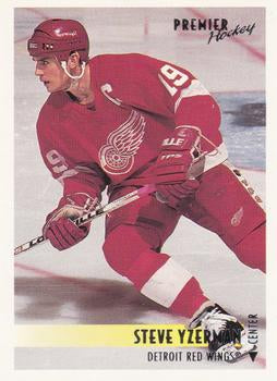 #235 Steve Yzerman - Detroit Red Wings - 1994-95 O-Pee-Chee Premier Hockey