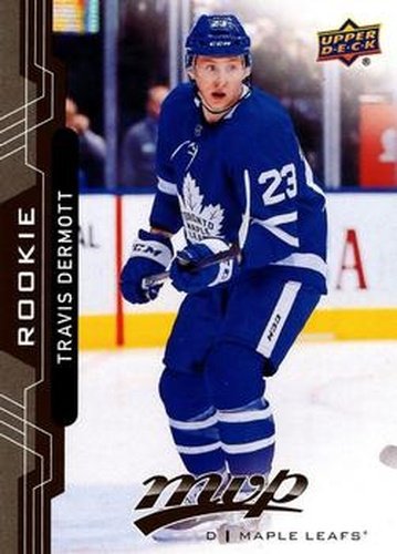 #235 Travis Dermott - Toronto Maple Leafs - 2018-19 Upper Deck MVP Hockey