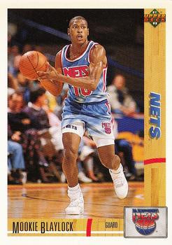 #235 Mookie Blaylock - New Jersey Nets - 1991-92 Upper Deck Basketball