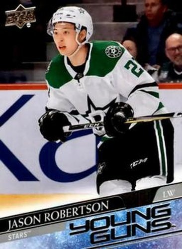 #235 Jason Robertson - Dallas Stars - 2020-21 Upper Deck Hockey