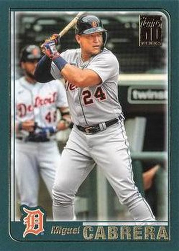 #235 Miguel Cabrera - Detroit Tigers - 2021 Topps Archives Baseball