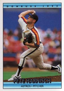 #235 Pete Harnisch - Houston Astros - 1992 Donruss Baseball
