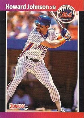 #235 Howard Johnson - New York Mets - 1989 Donruss Baseball