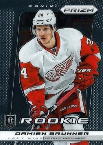 #235 Damien Brunner - Detroit Red Wings - 2013-14 Panini Prizm Hockey