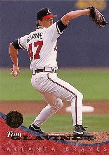 #235 Tom Glavine - Atlanta Braves - 1994 Leaf Baseball