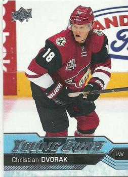 #235 Christian Dvorak - Arizona Coyotes - 2016-17 Upper Deck Hockey