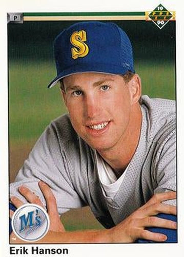 #235 Erik Hanson - Seattle Mariners - 1990 Upper Deck Baseball