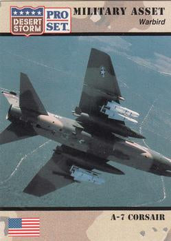 #235 A-7 Corsair - 1991 Pro Set Desert Storm