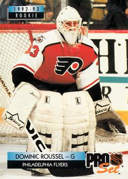 #235 Dominic Roussel - Philadelphia Flyers - 1992-93 Pro Set Hockey