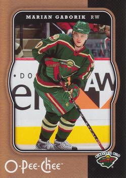 #235 Marian Gaborik - Minnesota Wild - 2007-08 O-Pee-Chee Hockey