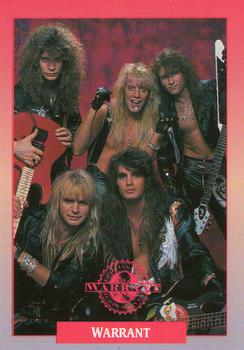 #235 Warrant - 1991 Brockum Rock Cards