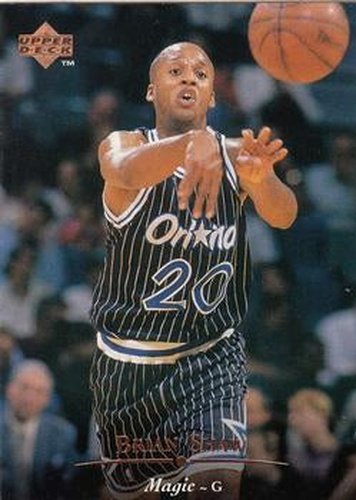 #235 Brian Shaw - Orlando Magic - 1995-96 Upper Deck Basketball