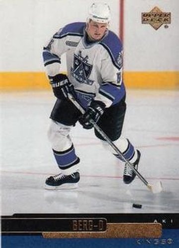 #235 Aki Berg - Los Angeles Kings - 1999-00 Upper Deck Hockey