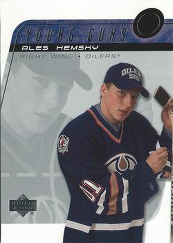 #235 Ales Hemsky - Edmonton Oilers - 2002-03 Upper Deck Hockey