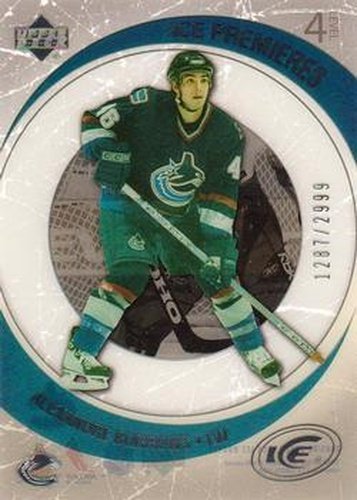 #235 Alexandre Burrows - Vancouver Canucks - 2005-06 Upper Deck Ice Hockey