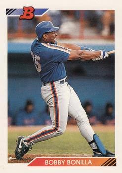 #235 Bobby Bonilla - New York Mets - 1992 Bowman Baseball