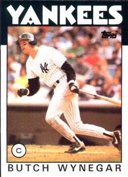 #235 Butch Wynegar - New York Yankees - 1986 Topps Baseball