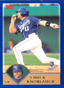 #235 Chuck Knoblauch - Kansas City Royals - 2003 Topps Baseball