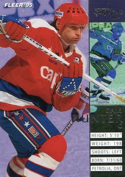 #235 Dale Hunter - Washington Capitals - 1994-95 Fleer Hockey