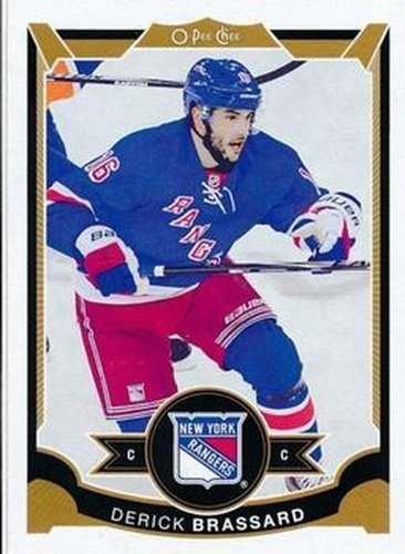 #235 Derick Brassard - New York Rangers - 2015-16 O-Pee-Chee Hockey